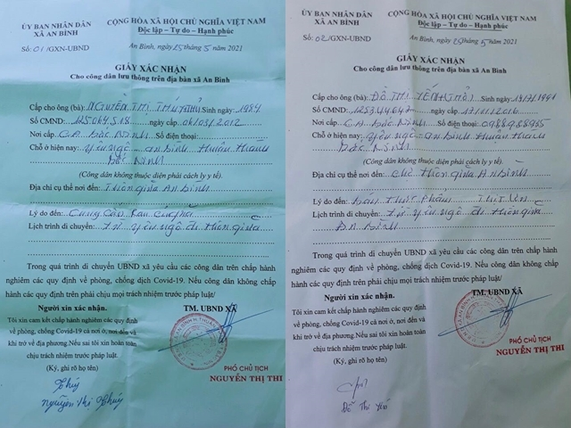 Ký giấy cho dân đi chợ ở tâm dịch Bắc Ninh, chủ tịch xã bị đình chỉ công tác - 1