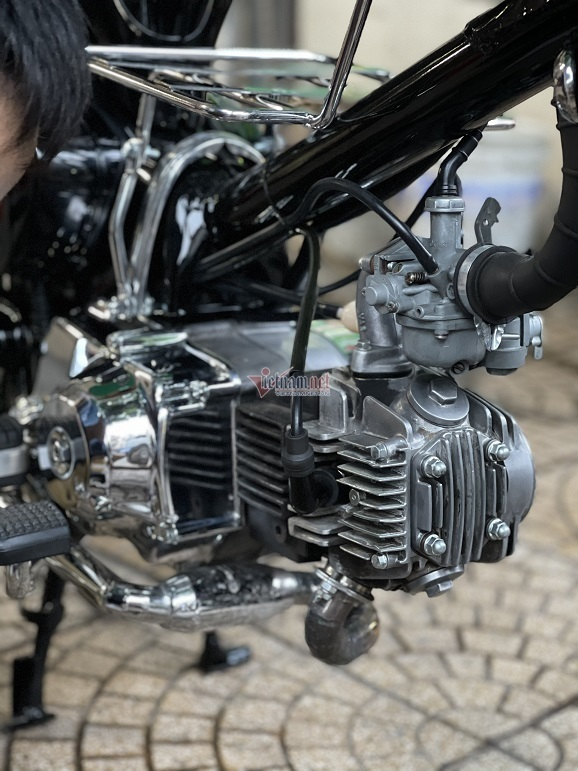 Honda Cub C65 tuyệt đẹp được “chế” từ khung sườn Cub 78 cũ - 5