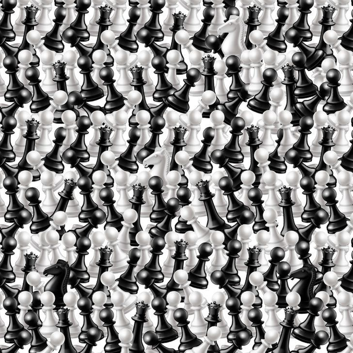 Chơi cờ vua không cần động não: Chỉ 30 giây, hãy tìm ra quân cờ còn thiếu - 2