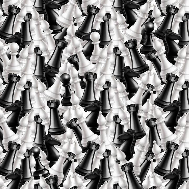 Chơi cờ vua không cần động não: Chỉ 30 giây, hãy tìm ra quân cờ còn thiếu - 3