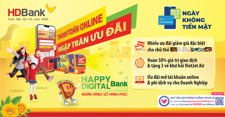 Chuỗi ưu đãi 'siêu chất' khi thanh toán không tiền mặt với HDBank - 1