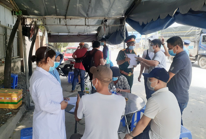 Kiểm soát người lao động đến từ vùng dịch đang làm việc tại Đồng Nai - 2