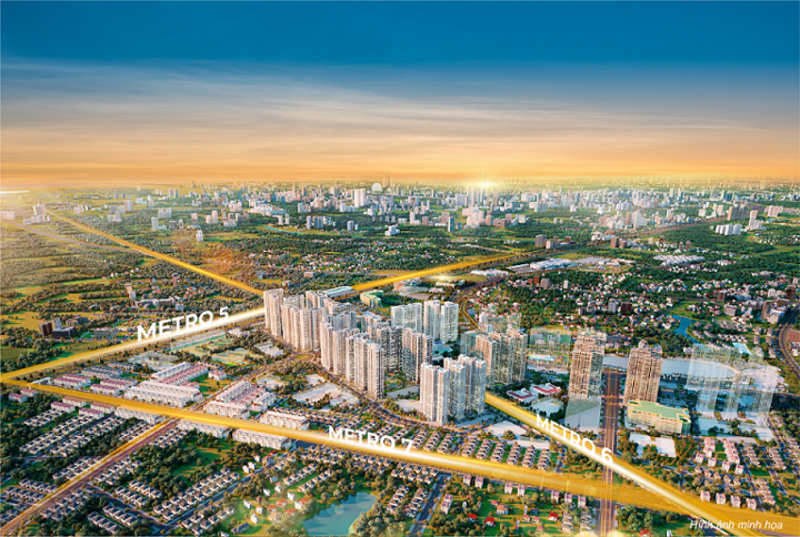 Những vùng đất ‘lột xác’ nhờ metro - 2