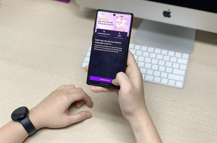Nhận hàng nghìn lượt ủng hộ vì ra mắt tính năng ủng hộ Quỹ vaccine trên app - 1