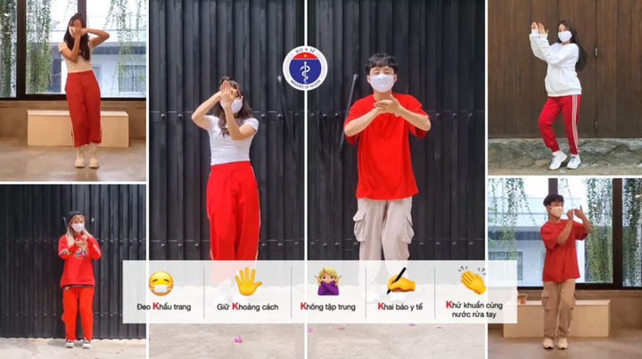Ra mắt 'Vũ điệu 5K' đẩy lùi dịch bệnh COVID-19 - 1