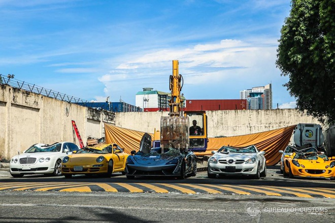 Nhiều siêu xe bị tiêu hủy tại Philippines - 2