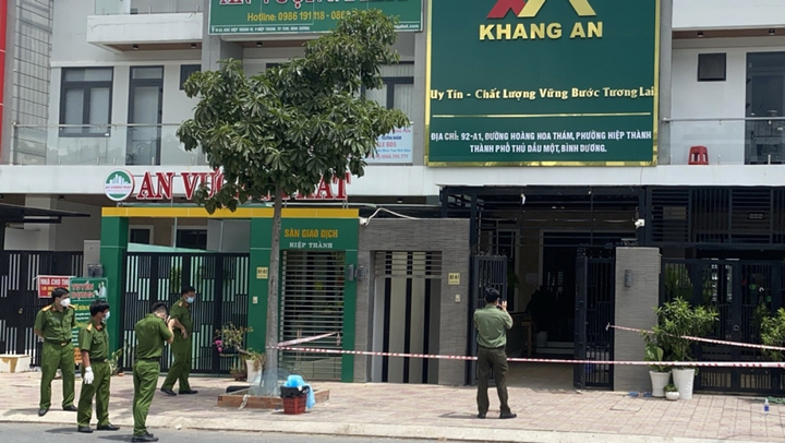 Hai người chết trong công ty địa ốc ở Bình Dương nghi do sử dụng ma túy - 1