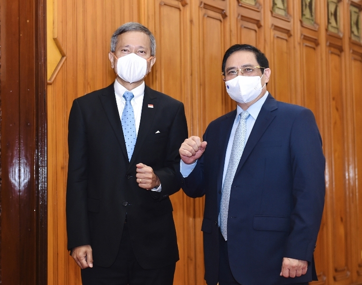 Việt Nam đề nghị Singapore hợp tác tiếp cận nguồn vaccine an toàn, hiệu quả - 1