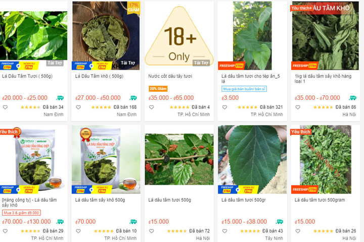 Những loại lá bình thường bỗng thành hàng hot trên trang thương mại điện tử - 7