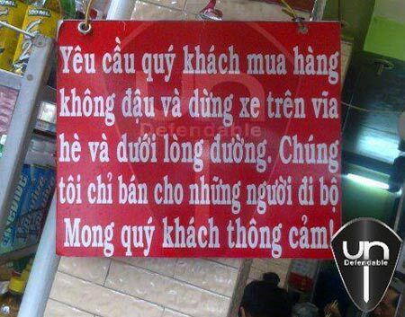 Những bảng thông báo sặc mùi 'tấu hài' khiến người đọc cười ra nước mắt - 6