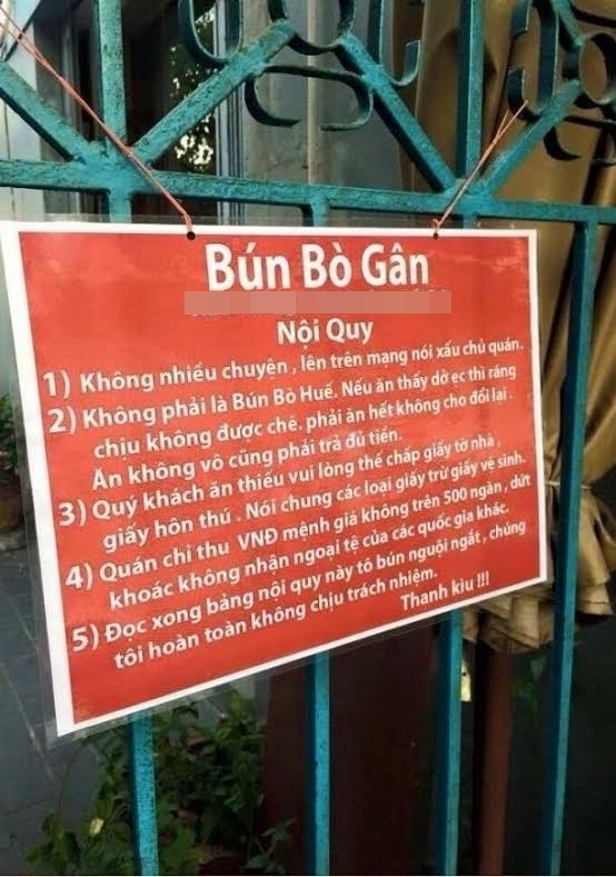 Những bảng thông báo sặc mùi 'tấu hài' khiến người đọc cười ra nước mắt - 9