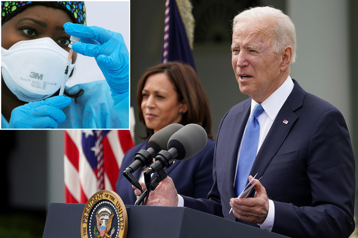 Mỹ không đạt được mục tiêu tiêm chủng trước 4/7 - 1