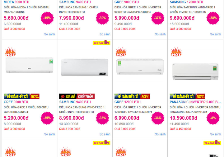 Hiện tượng lạ: Điều hòa đời mới đua nhau giảm giá - 1