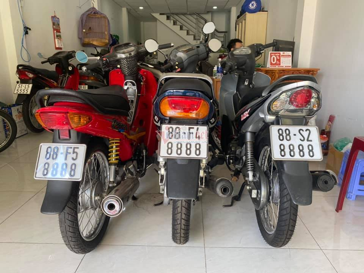 Dàn xe Honda Cub biển tứ quý cực hiếm của dân chơi Sài Gòn - 6