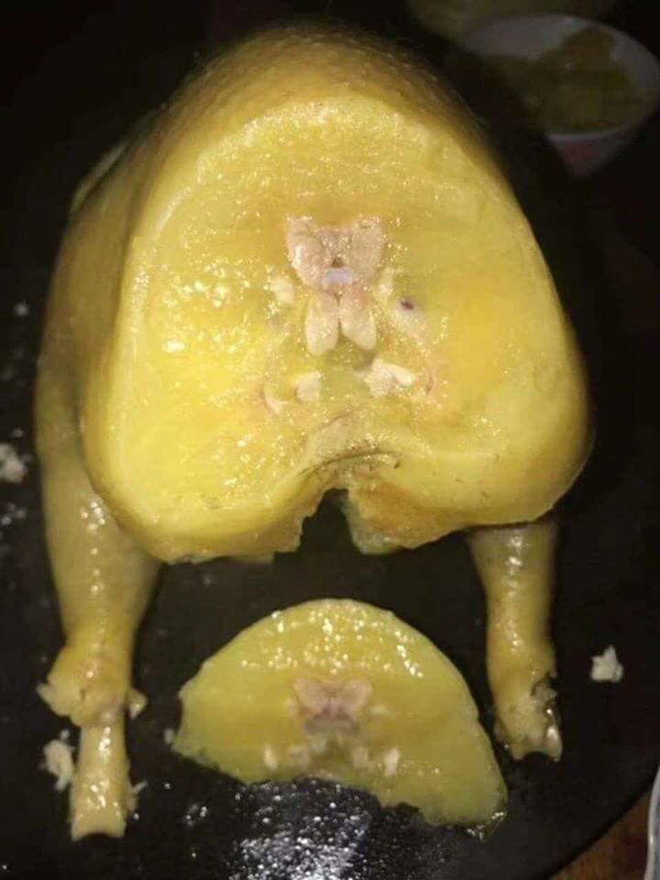 Gà luộc ‘siêu nhiễm mỡ’ khiến hội nghiện đồ béo nhìn cũng phát hoảng - 3