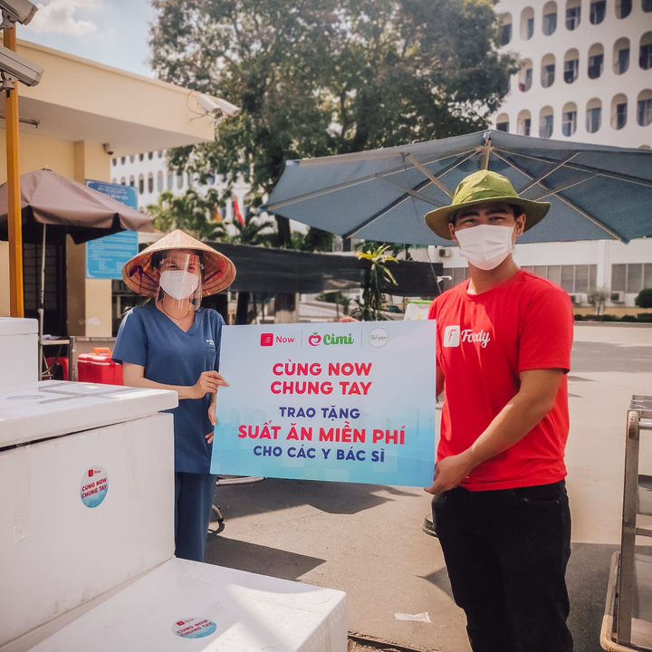 'Cùng Now chung tay' - hỗ trợ y bác sĩ nơi tuyến đầu chống dịch - 2