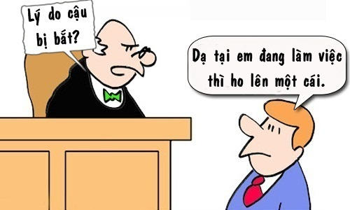 Bị bắt vì ho trong giờ làm việc - 1