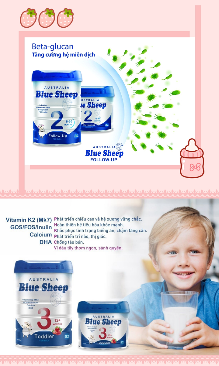 Blue Sheep - Sản phẩm dinh dưỡng hoàn hảo cho trẻ nhỏ - 1