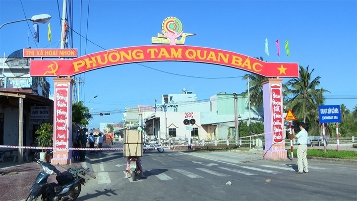 Ghi nhận 4 ca dương tính SARS-CoV-2, Bình Định giãn cách xã hội 4 phường - 1