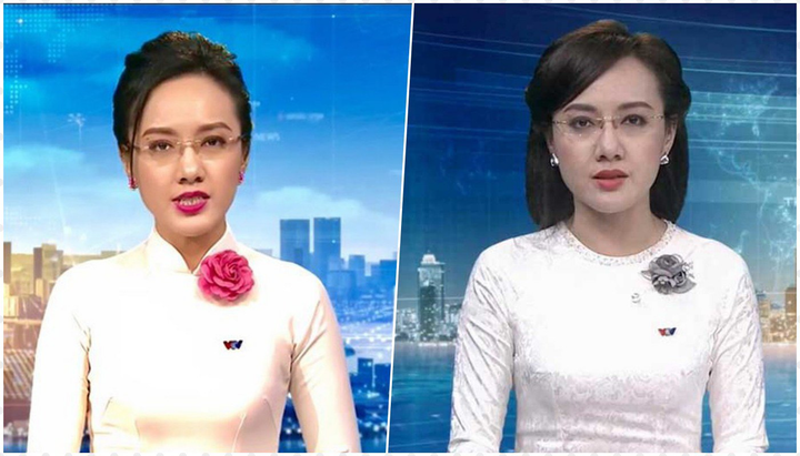 Biên tập viên Hoài Anh VTV bỗng đổi phong cách thời trang khác lạ