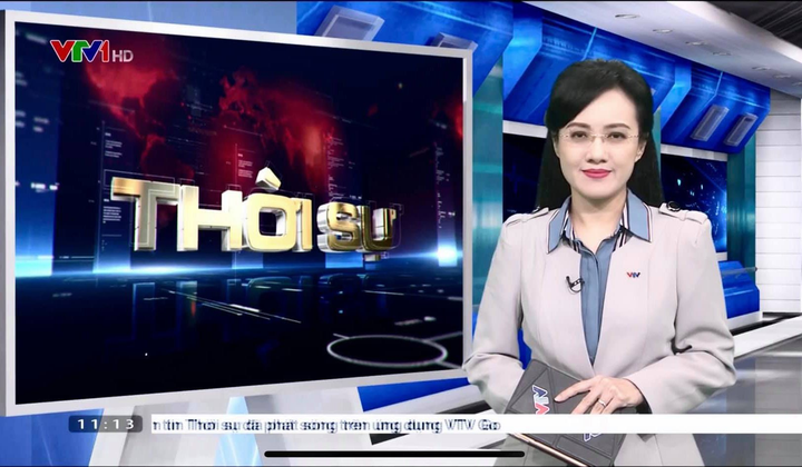 Biên tập viên Hoài Anh VTV bỗng đổi phong cách thời trang khác lạ