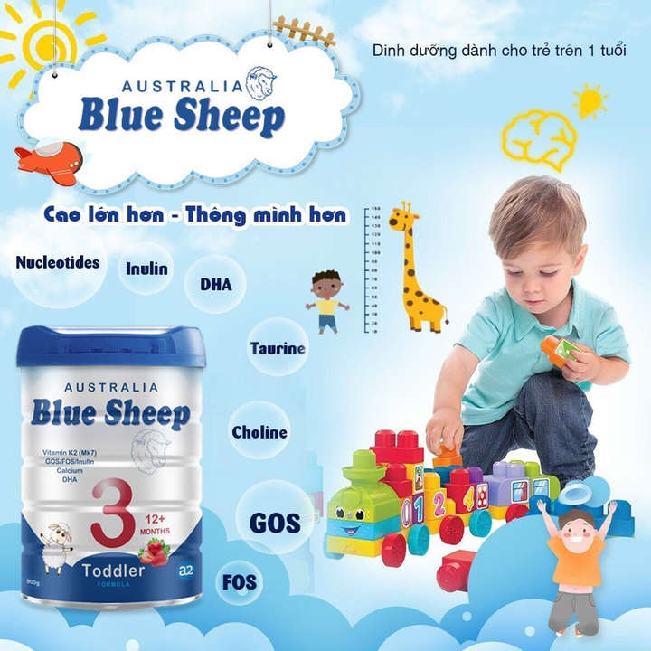 Blue Sheep - Sản phẩm dinh dưỡng hoàn hảo cho trẻ nhỏ - 3