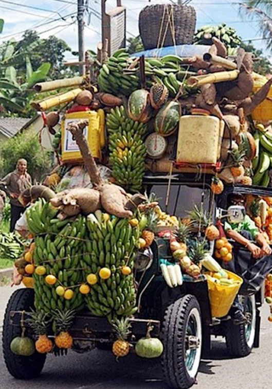 Bái phục muôn kiểu chở hàng thượng thừa như diễn xiếc của hội shipper - 6