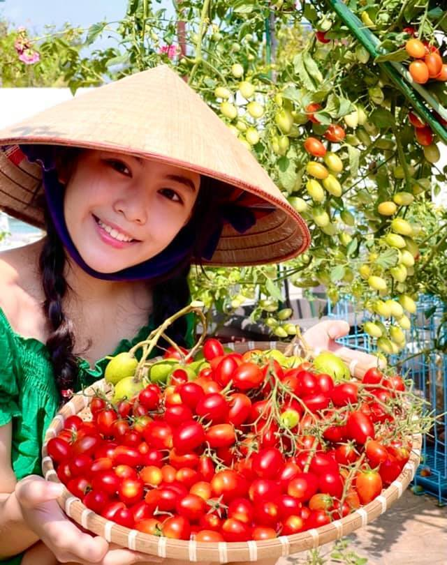 Chỉ chụp ảnh trên sân thượng, con gái Quyền Linh vẫn khiến nhiều người xuýt xoa - 6