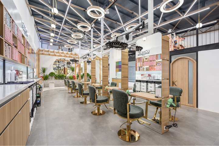 Salon Bean - Đột phá mới trong thiết kế kiến trúc và nội thất Hair Salon - 5