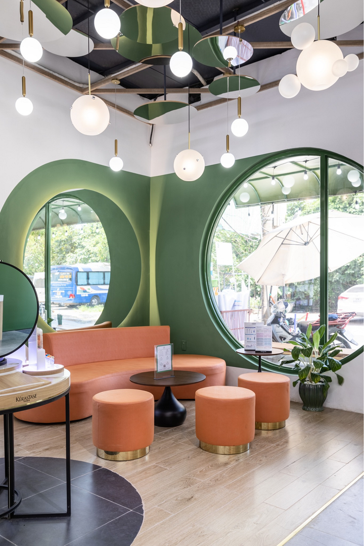 Salon Bean - Đột phá mới trong thiết kế kiến trúc và nội thất Hair Salon - 4
