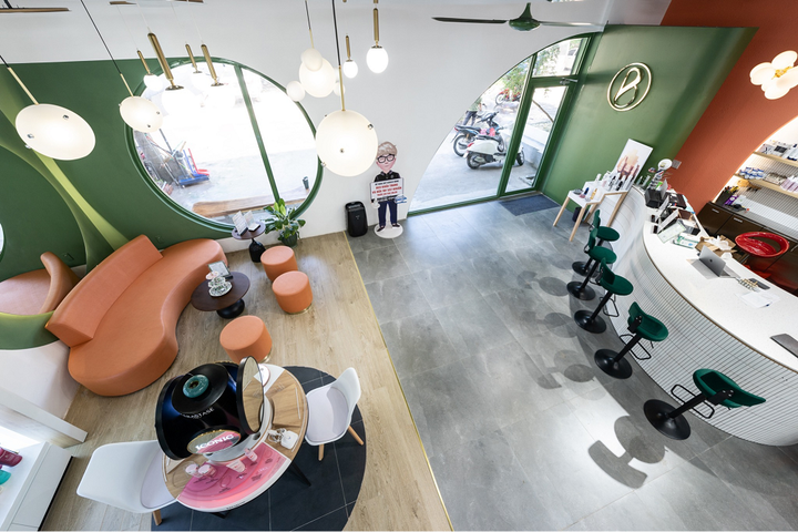 Salon Bean - Đột phá mới trong thiết kế kiến trúc và nội thất Hair Salon - 8