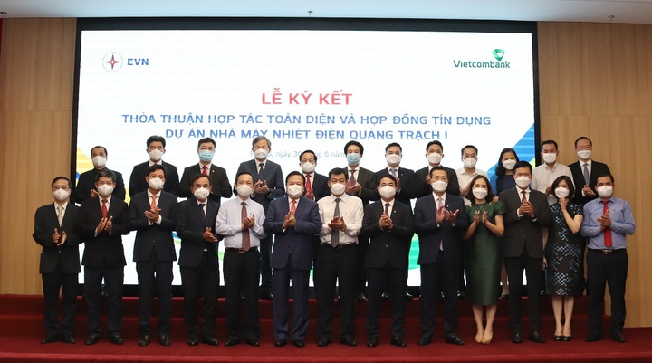 EVN và Vietcombank ký hợp tác toàn diện và tài trợ cho Nhiệt điện Quảng Trạch 1 - 3