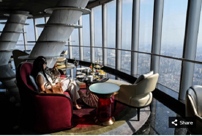 Bên trong khách sạn cao nhất thế giới vừa mở cửa đón khách - 2
