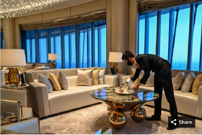 Bên trong khách sạn cao nhất thế giới vừa mở cửa đón khách - 5