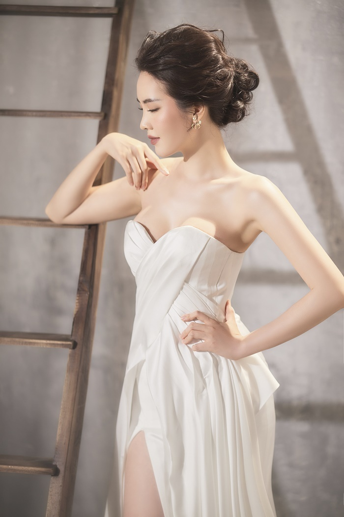 Á hậu Thụy Vân: 'Tôi từng rơi nước mắt tự hỏi sao mình chọn sự vất vả' - 9