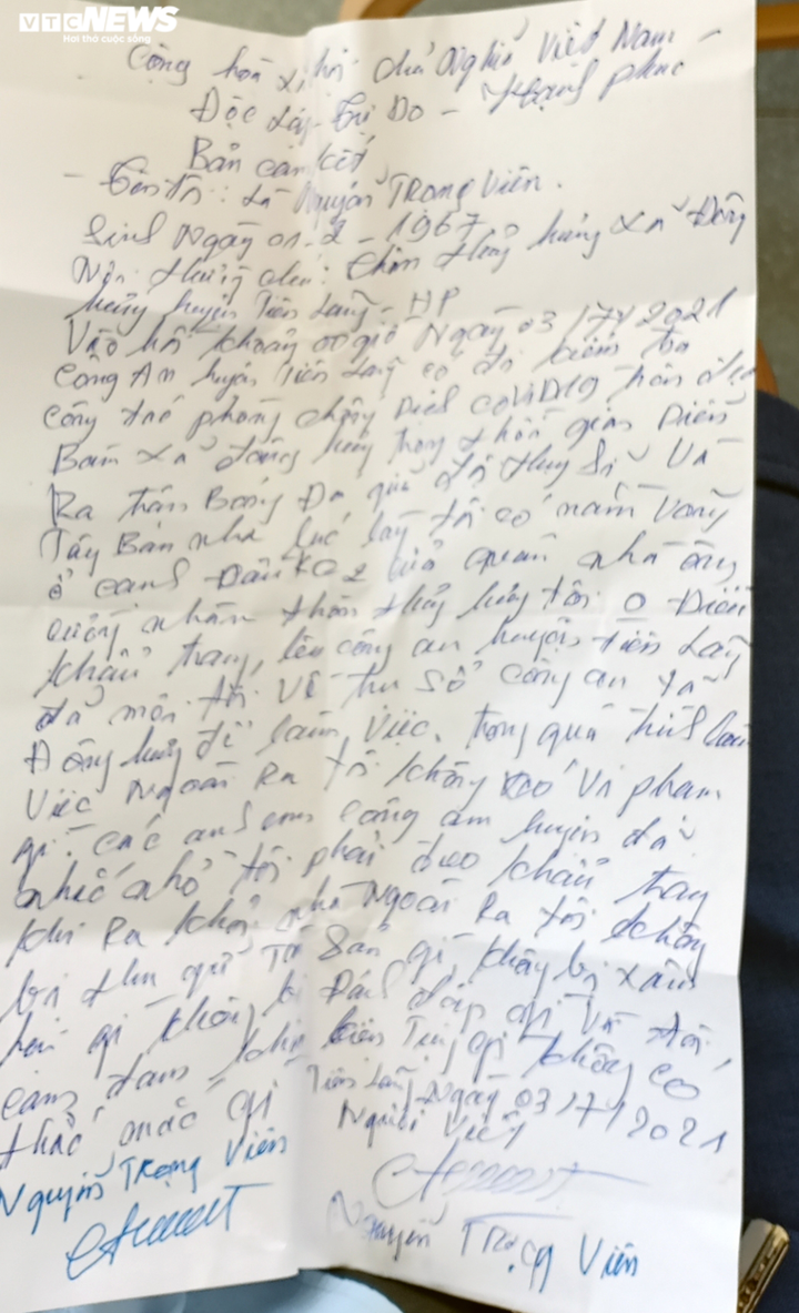 Người dân tố bị đánh trong đêm, Công an Tiên Lãng, Hải Phòng thông tin vụ việc - 2