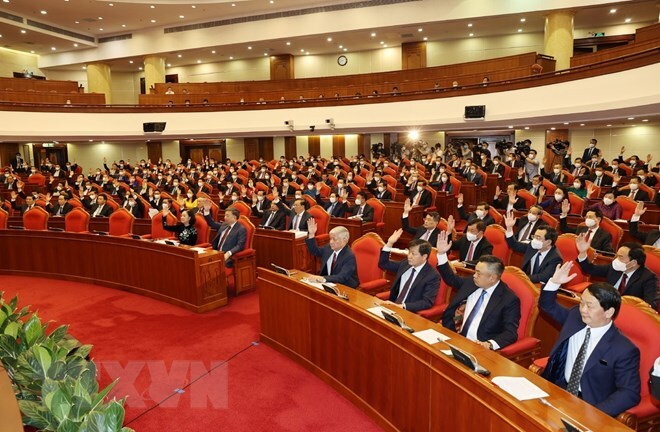 Ảnh: Khai mạc Hội nghị lần thứ 3 Ban Chấp hành Trung ương Đảng khóa XIII - 2