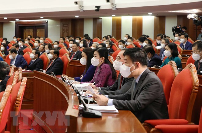 Ảnh: Khai mạc Hội nghị lần thứ 3 Ban Chấp hành Trung ương Đảng khóa XIII - 8