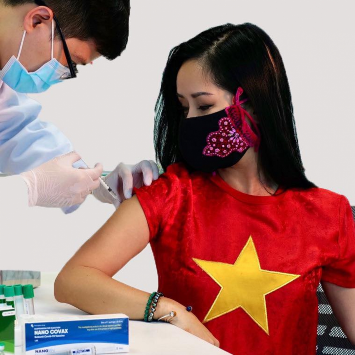 Diva Hồng Nhung tình nguyện tiêm thử vaccine ngừa COVID-19 của Việt Nam - 1