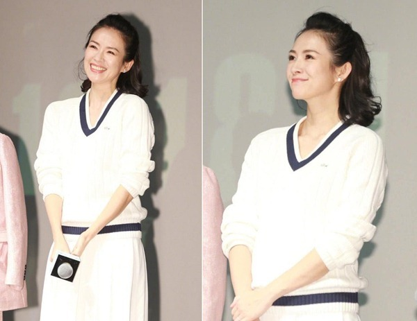 Diện cùng bộ váy, Dương Mịch bị chê khí chất thua cả bản sao Chương Tử Di - 4