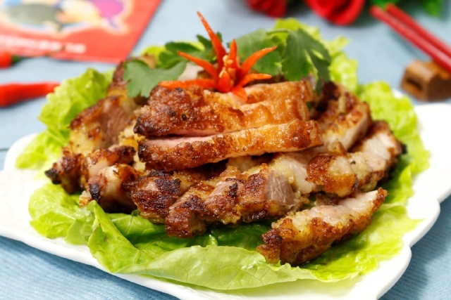 Thịt ba chỉ tẩm bia chiên giòn - 1