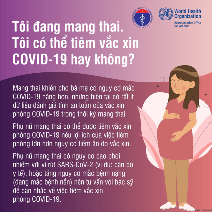 Phụ nữ mang thai có thể tiêm vaccine COVID-19? - 1