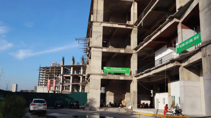 Khu đô thị Usilk City. (Ảnh: Châu Anh)