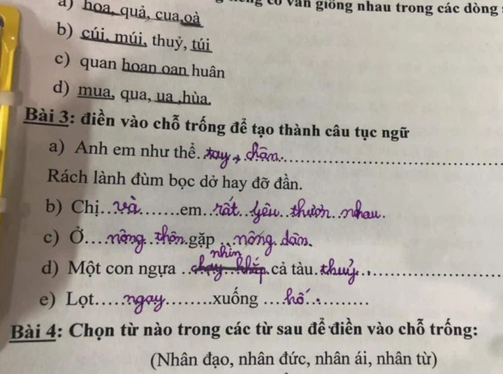 'Xỉu ngang' với các bài tập bá đạo của hội học sinh nhí: Đen Vâu cũng bị lôi vào - 6
