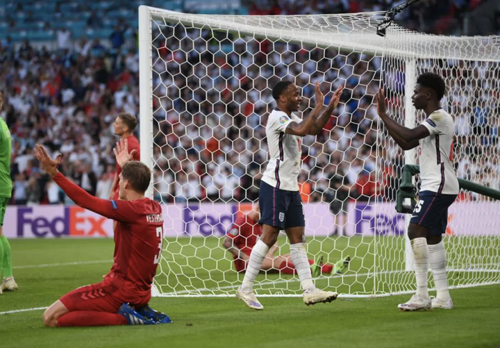 Trực tiếp bóng đá Anh vs Đan Mạch bán kết EURO 2020 - 12