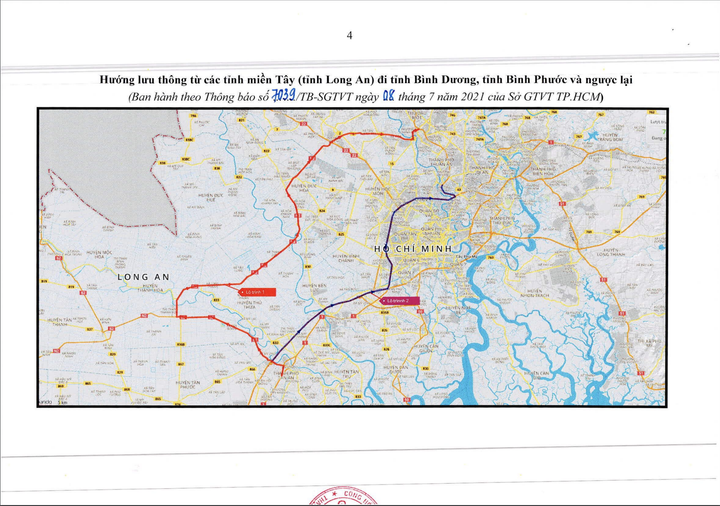 Chi tiết các cung đường cho xe vận chuyển hàng hoá vào TP.HCM - 1