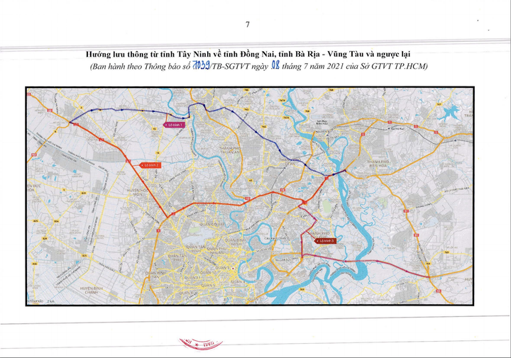 Chi tiết các cung đường cho xe vận chuyển hàng hoá vào TP.HCM - 2
