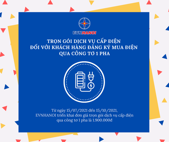 EVNHANOI triển khai thí điểm thực hiện đơn giá 'trọn gói dịch vụ' cấp điện - 1