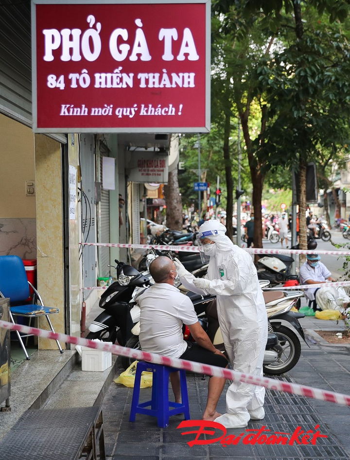 Phong tỏa các điểm ở quận Hai Bà Trưng, Hà Nội liên quan 5 ca dương tính nCoV - 6