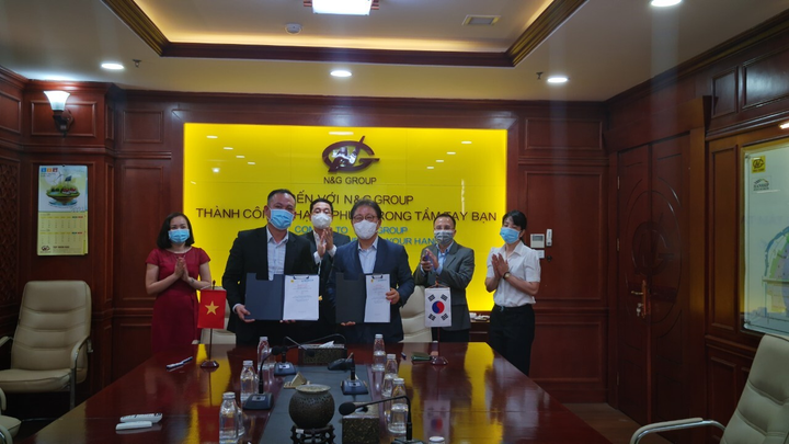 Tập đoàn N&G ký kết biên bản ghi nhớ với đối tác Hàn Quốc - 1